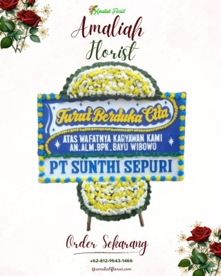 Papan Bunga Duka di Tompotikka